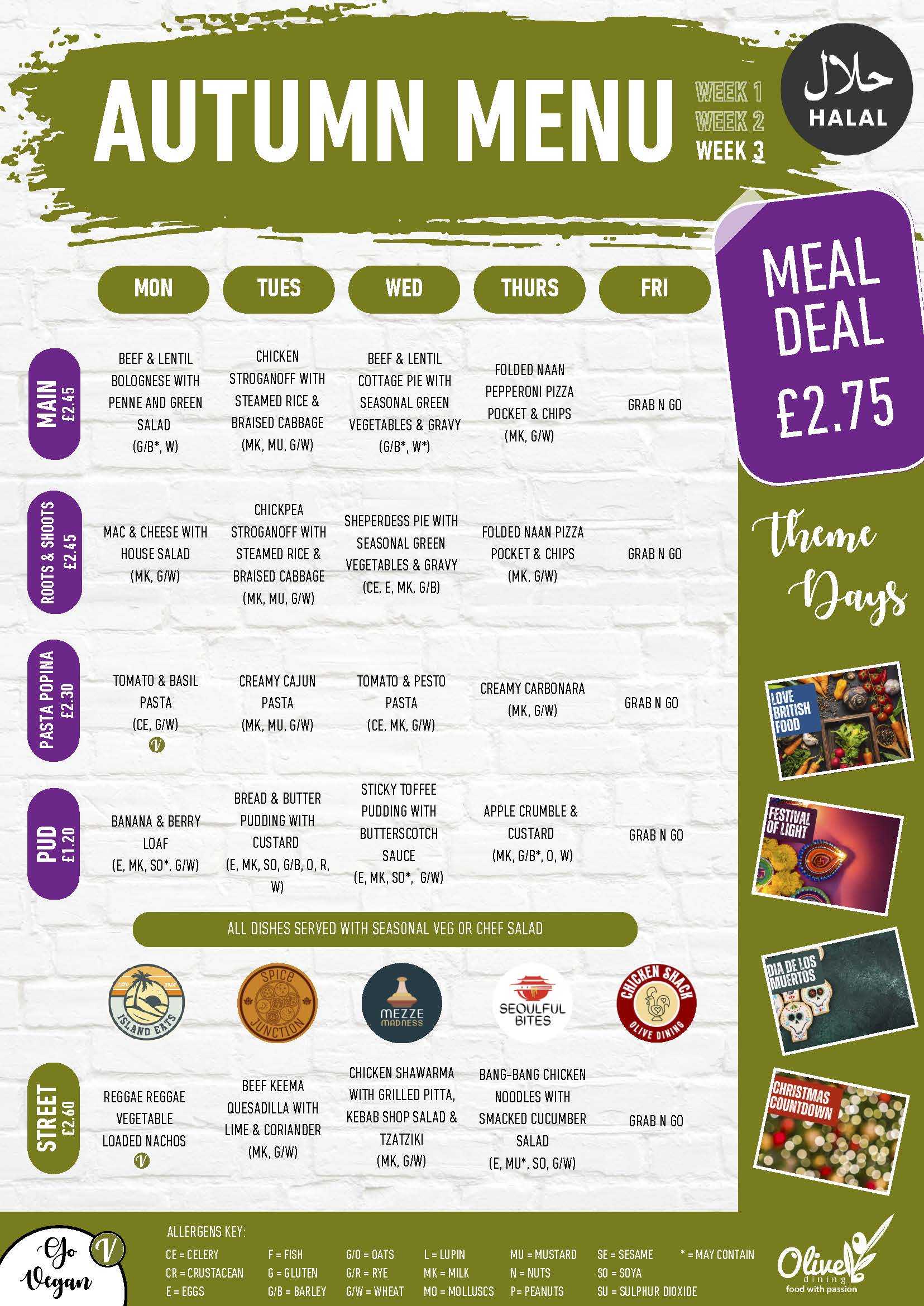 Grab n Go Autumn Menu 2025 Page 3