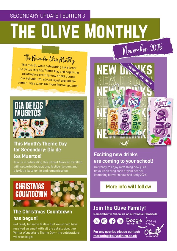 The Olive Monthly   NOV SECONDARY