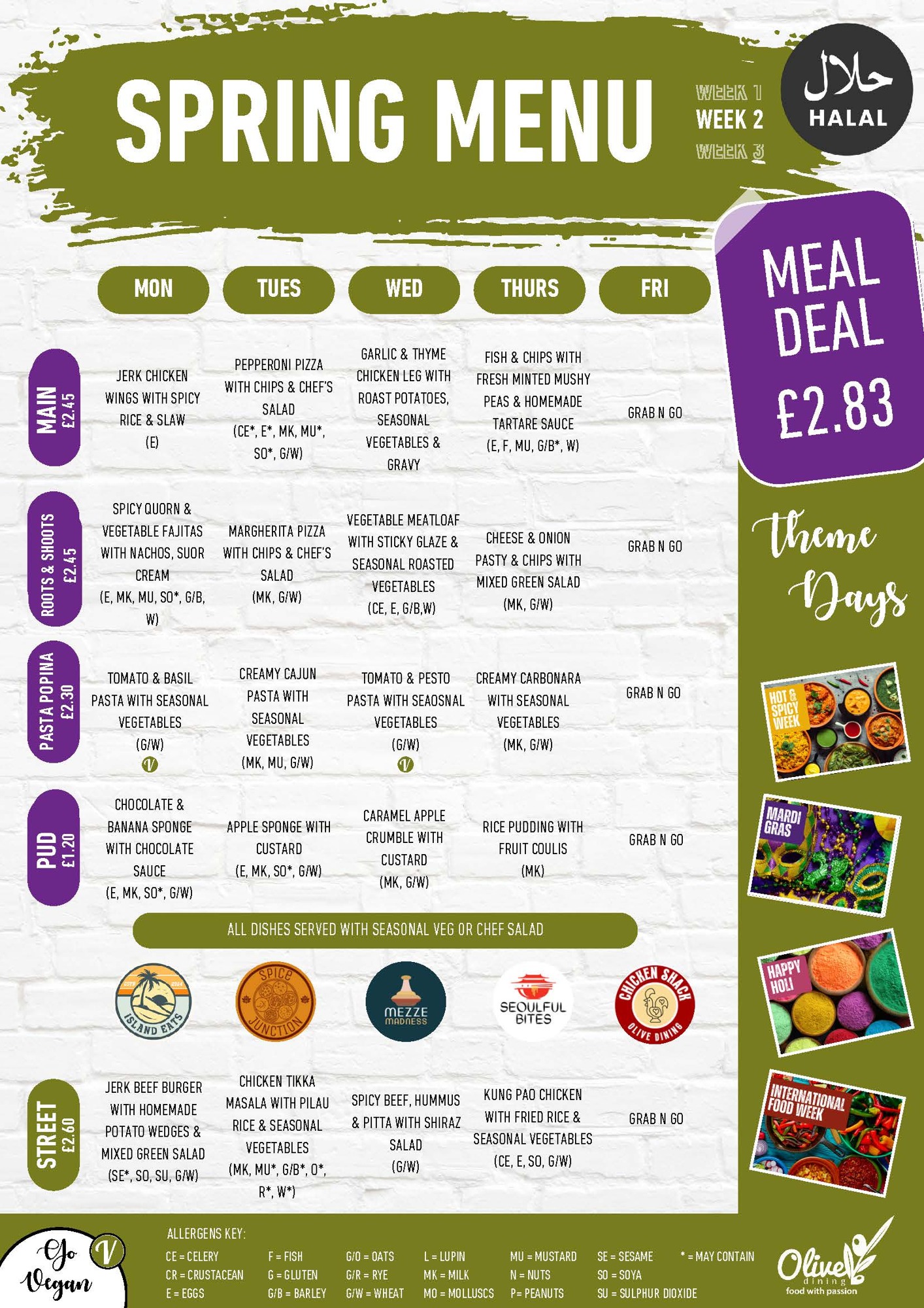 CST Grab n Go Spring Menu 2026 Page 2