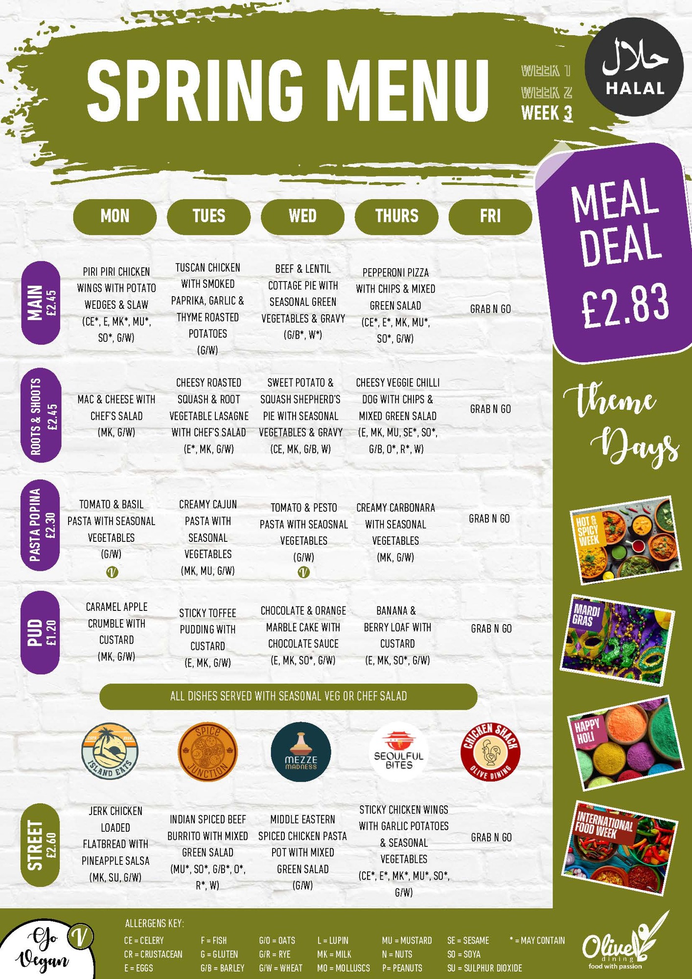 CST Grab n Go Spring Menu 2026 Page 3